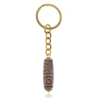 Брелок с 4-глазой бусиной Дзи DZBK-021