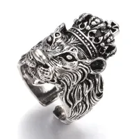 Кольцо Король - лев 19мм (размер 9) KL069