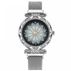 Часы наручные Мандала, цвет серебряный WA070-4