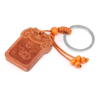 Брелок Восточный гороскоп - Год змеи, дерево BK073-06