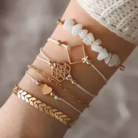 Набор из шести браслетов BSN007-01