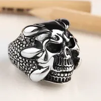 Кольцо Череп, размер 8 KL096-8