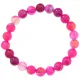 Браслет из натурального камня Розовый агат, 8мм BJBS-187