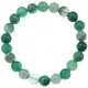 Браслет из натурального камня Зеленый агат, 8мм BJBS-188