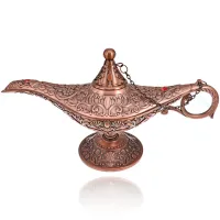 Сувенир Лампа Аладдина, 21х7х11см, цвет медный ST003-1