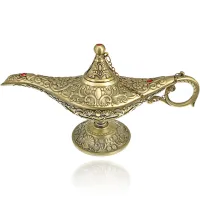Сувенир Лампа Аладдина, 21х7х11см, цвет бронзовый ST003-3