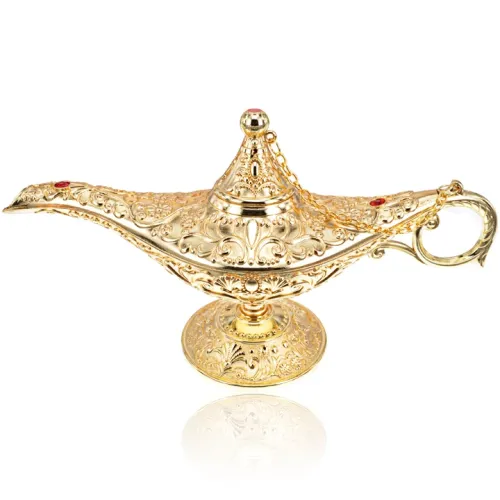Сувенир Лампа Аладдина, 21х7х11см, цвет золотой ST003-4