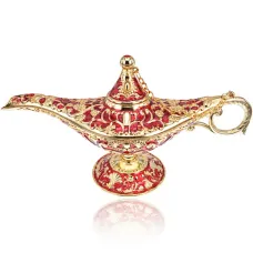 Сувенир Лампа Аладдина, 21х7х11см, цвет красно-золотой ST003-6