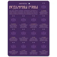 Стенд без комплекта амулетов Ведьмины руны STND15-X