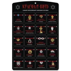 Стенд Красная нить с образцами товара STND16