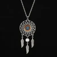 Кулон с цепочкой Ловец снов Знаки Зодиака - Весы BJK121-01