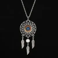 Кулон с цепочкой Ловец снов Знаки Зодиака - Телец BJK121-10