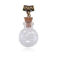 Стеклянный кулон, 4,5х2 см ASG008-01