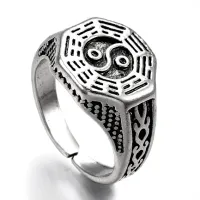 Кольцо Багуа 18мм (размер 8) KL071-2