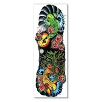 Временная татуировка Рыбы, 150х420мм TTWD-007