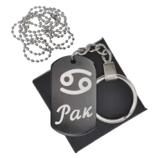 Черный жетон Рак BKZB-086