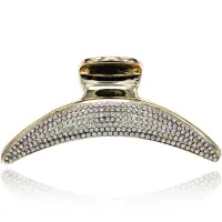 Краб для волос со стразами, 4,5х10,5х4см HK032