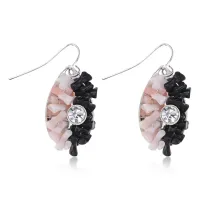 Серьги Капля, 3,5х1,5х1,5см UD306