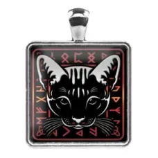 Амулет Кельтский гороскоп - Кошка ALE752