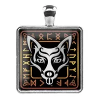 Амулет Кельтский гороскоп - Лиса ALE754
