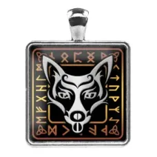 Амулет Кельтский гороскоп - Лиса ALE754