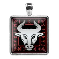 Амулет Кельтский гороскоп - Корова / Бык ALE755