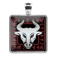 Амулет Кельтский гороскоп - Корова / Бык ALE755