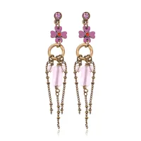 Серьги Незабудка, 7,5х1х1см UD310