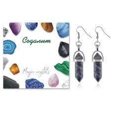 Серьги-маятники Содалит SEB08-19