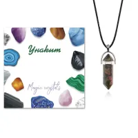 Кулон-маятник Унакит KUL08-21