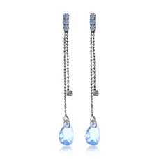 Серьги Капля, 55х5х10мм UD313