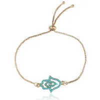 Браслет от сглаза Хамса, 13х17мм BS445