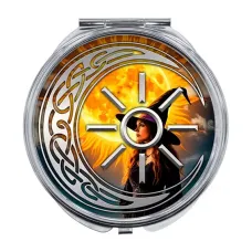 Складное зеркало Руна Солнце ZER-0550