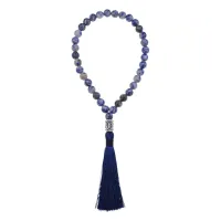 Рунические четки Феху, Содалит 8мм CHR-01-04