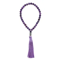 Рунические четки Феху, Аметист 8мм CHR-01-16