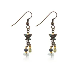 Серьги Бабочка, 5х1х2см UD324