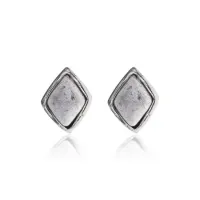 Серьги Ромб, 10х7,5х10мм UD327