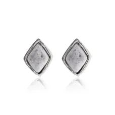 Серьги Ромб, 10х7,5х10мм UD327