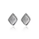 Серьги Ромб, 10х7,5х10мм UD327