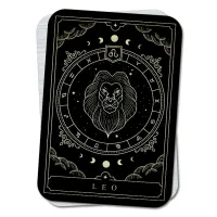 Магическая карта Знаки Зодиака - Лев YAN277