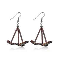 Серьги Молоток, 5х3х1,5см UD336