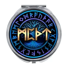 Складное зеркало Защита от энергетических вампиров ZER-0515