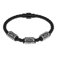 Браслет с рунической формулой Стабильный доход BSX03-09