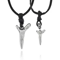 Парные кулоны Клык на шнурке, 45см UA002