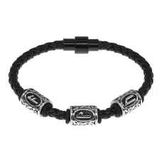 Браслет с рунической формулой «Золотая», «вечная» формула BSX03-16