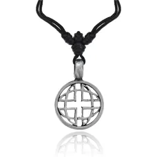 Амулет Кельтские узлы на шнурке, 3,5х2,5см UA030