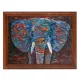 Постер в рамке 22х17см Слон POSG-0195