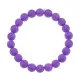 Браслет из натурального камня Лава, 8мм, цвет фиолетовый BJBS-310-01
