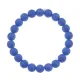 Браслет из натурального камня Лава, 8мм, цвет синий BJBS-310-02