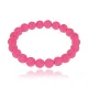 Браслет из натурального камня Лава, 8мм, цвет розовый BJBS-310-03